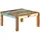vidaXL Couchtisch Altholz Braun 80 x 80 x 40 cm