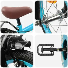 vidaXL Kinderfahrrad 12 Zoll Himmelblau