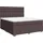 vidaXL Boxspringbett 180 x 200 cm Dunkelbraun