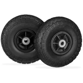Relaxdays Sackkarrenrad 150 kg Schwarz