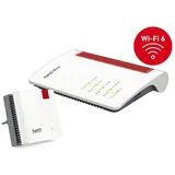 AVM AVM SET: FRITZBox 7530 AX (VDSL ADSL) Router + 1200 AX Repeater + WLAN-Router weiß