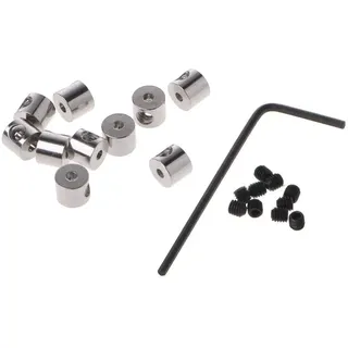 10 Stück Pin Pin Safe Locks Pin Backs Verschluss Locking Pin Keeper Backs Brosche Pin Locking Pin Backs Mit Wrench Tools Pin Safe Locks