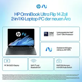 HP OmniBook Ultra Flip 14-fh0375ng Intel Core 7 256V 16 GB RAM 1 TB SSD