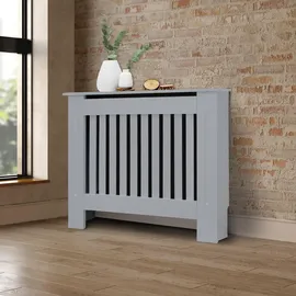 ML-Design Heizkörperverkleidung Landhausstil 78x19x82 cm Grau