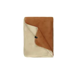 SCHÖNER WOHNEN Kollektion Wohndecke  Favorit , orange , Baumwollmischgewebe , Maße (cm): B: 150