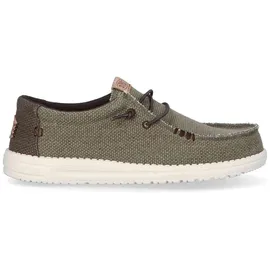 HEYDUDE Wally Braided Herren Grün 43