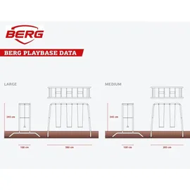 Berg Toys BERG PlayBase Large TT Hängematte