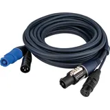 DAP AUDIO Hybridkabel powerCON / 3-poliger XLR 6,0m (FP17)