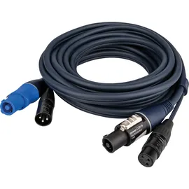DAP AUDIO Hybridkabel powerCON / 3-poliger XLR 6,0m (FP17)