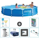 Frame Pool Rund - 366x76 Cm - 7-teilig  S315