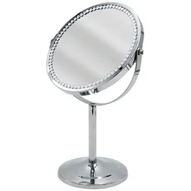 RIDDER Kosmetik-Standspiegel mit Strasssteinen Helene Chrom