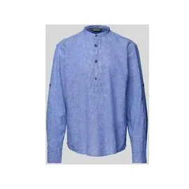 Tom Tailor Relaxed Fit Leinenhemd im Tunika-Style, Hellblau, M