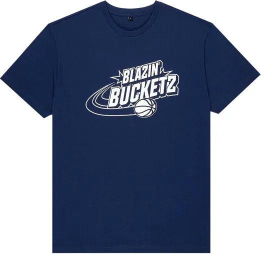 Bucketz Blazin Bucketz T-Shirt Blau