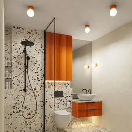Sollux Lighting Zori 1x8 W orange Glas/Keramik