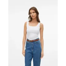 Vero Moda VMLULU SL Tanktop Weiß S