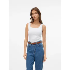 Vero Moda VMLULU SL Tanktop Weiß S
