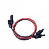 MC4-Anschlusskabel 2er Set - 1M / 3M / 5M /10M /15M für Solarpaneele und Balkonkraftwerke