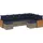 vidaXL Gartensofa-Set 9-tlg. grau
