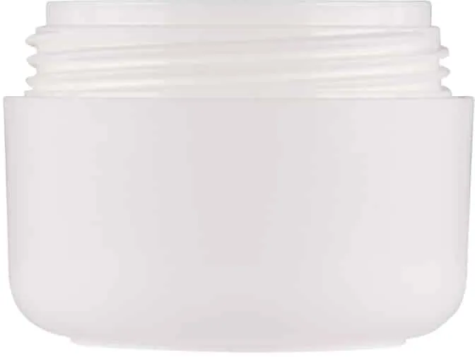 Bote de plástico 'Bianca' de 15 ml, PP, blanco, boca: tapón de rosca