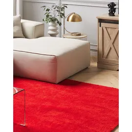 Beliani Teppich Rot 160 x 230 cm