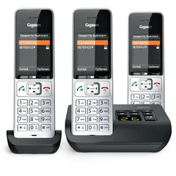 Gigaset Telefon schnurlos Comfort 500A trio