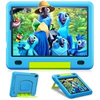 XUEMI Kinder Tablet 8 Zoll, Android 13 Tablet Kinder, 6GB RAM 128GB ROM/TF 1TB, Quad Core, 4000 mAh, Wi-Fi, Bluetooth, Type-C, iWawa Kid-Lernspiele, Elterliche Kontrolle, Tablet mit Hüllen