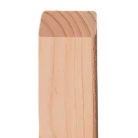 Zaunlatte Douglasie Luzern 3 x 5 x 120 cm – Zaunlatte aus Douglasie, naturbelassen – abgeschrägte Zaunbretter – Holzlatte für Zäune