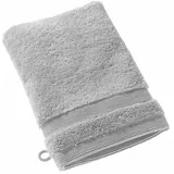 Waschhandschuh 16 x 21 cm grau