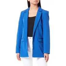 Pieces Bossy Loose Blazer - Mazarine Blue, L