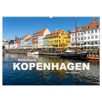 Calvendo Dänemark - Kopenhagen (Wandkalender 2026 DIN A2 quer),