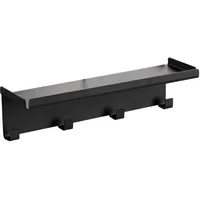 Wenko Magnetische Hakenleiste Ima aus Metall mit Ablage und