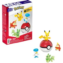 Megabrands Pokémon Paldea Region Team Bausatz 79-tlg. HPX92
