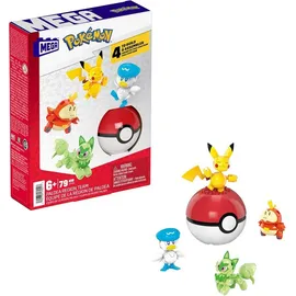 Megabrands Pokémon Paldea Region Team Bausatz 79-tlg. HPX92