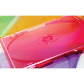 Verbatim Empty Slim Jewel Case 50 Stück, Gemischte Farben
