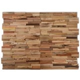 vidaXL 10x Wandverkleidung Wandpaneele Wanddekoration Holzpaneele Wanddeko Wandtattoo Wandverblender Paneele 1,03m2 Recyceltes Teak