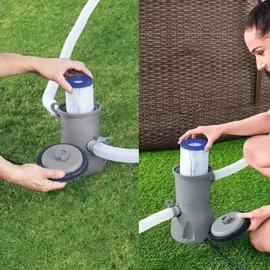 BESTWAY Filterkartusche blau 10,6 x 20,3 cm