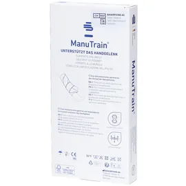 Bauerfeind Manutrain Handgelenkbandage 1 Titan Größe 1