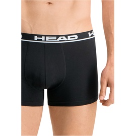 Head Basic Boxershort schwarz S 2er Pack