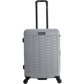 DISCOVERY Koffer REPTILE silber