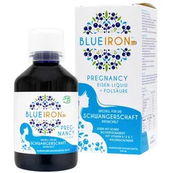 Blueiron Eisen Pregnancy + Folsäure Liquid
