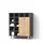 livinity® Fucino Wäscheschrank 78,4 x 91,6 cm Anthrazit/Goldkraft Eiche