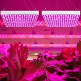 2x Joparri Pflanzenlampe LED Vollspektrum 45W 225LEDs Pflanzenlicht Pflanzenleuchte Wachstumslampe Grow Light für Zimmerpflanzen, Hydroponic, Indoor Seeding Veg Flower, Gemüse und Blumen