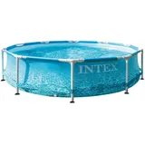 Intex Metal Frame Beachsize rund