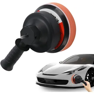 Yulokdwi Bodenpoliermaschine, Autopoliermaschine,Elektrische Polierer-Wachsmaschine mit variabler Geschwindigkeit - Leise Poliermaschine mit abnehmbarem Griff, Polier- und Poliermaschinen-Set zum