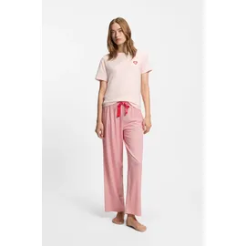 hugo underwear Pyjamaoberteil Jersey Rosa XL