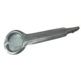 Büttner-Frank Pinzette mit Lupe 8 cm