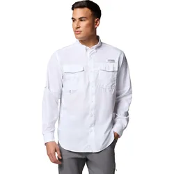Columbia Blood and Guts V Long Sleeve Shirt white (100) M