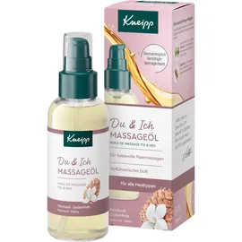 Kneipp Du & Ich - Zedernholz & Patchouli Für liebevolle Paarmassagen - Für alle Hauttypen -100ml