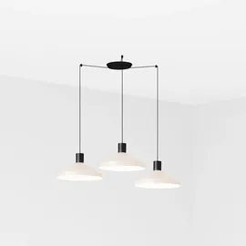 faro BARCELONA KOMBO 400 3-flg. Ø400 beige Stahl