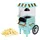 LUND Retro Popcornmaschine Popcornmaker Popcorngerät Nostalgie Popcorn Maschine Heißluft